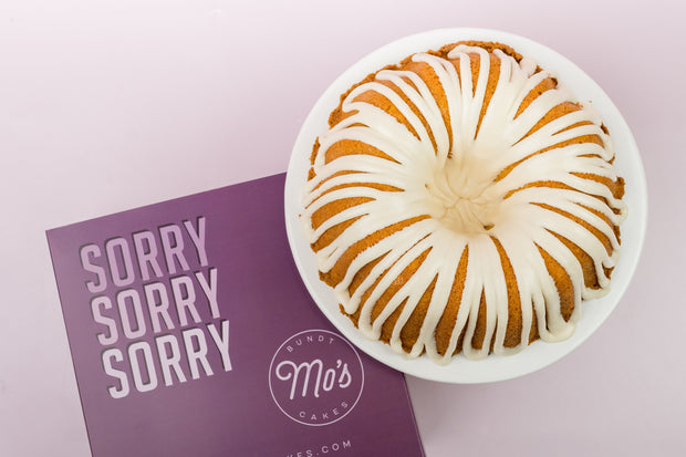 Sorry Cinnamon Bundt Cake