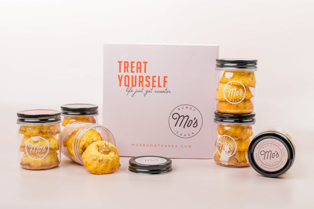 Treat Yourself Mini Bundt Cake Jars